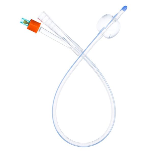 SONDE URINAIRE DE FOLEY EN SILICONE VÉSICALE 2VOIES
