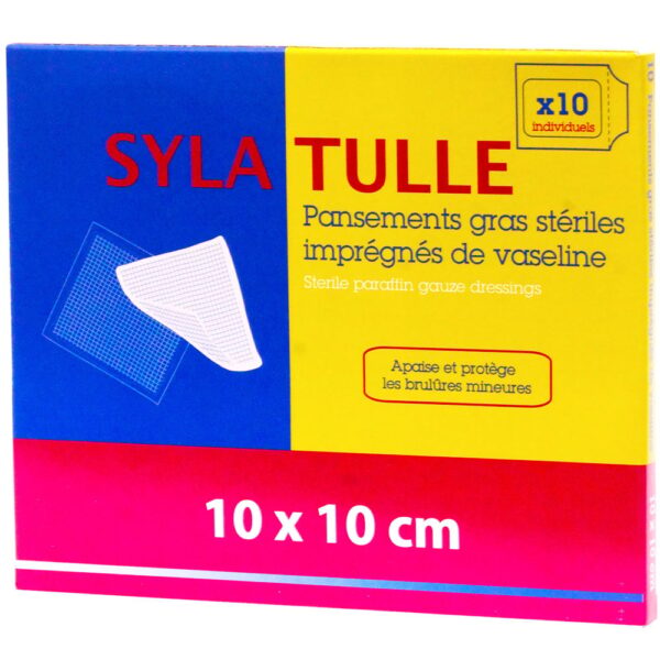 COMPRESSE DE GAZE IMPRÉGNÉE SYLATULLE