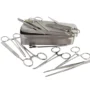 Boîte à 12 instruments en inox pour petite chirurgie