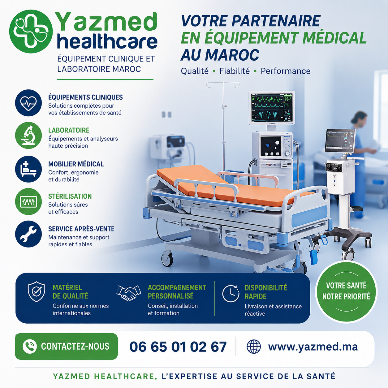 Yazmed HealthCare : Votre Référence en Matériel Médical Maroc